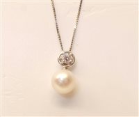 Collana Salvini Donna in Oro bianco Perla 0.6 Ct N74064Q - N74064Q